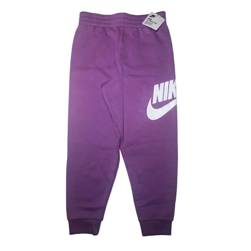 Nike Kids 2-Piece Sweatsuit Size 7 Rush Fuchsia